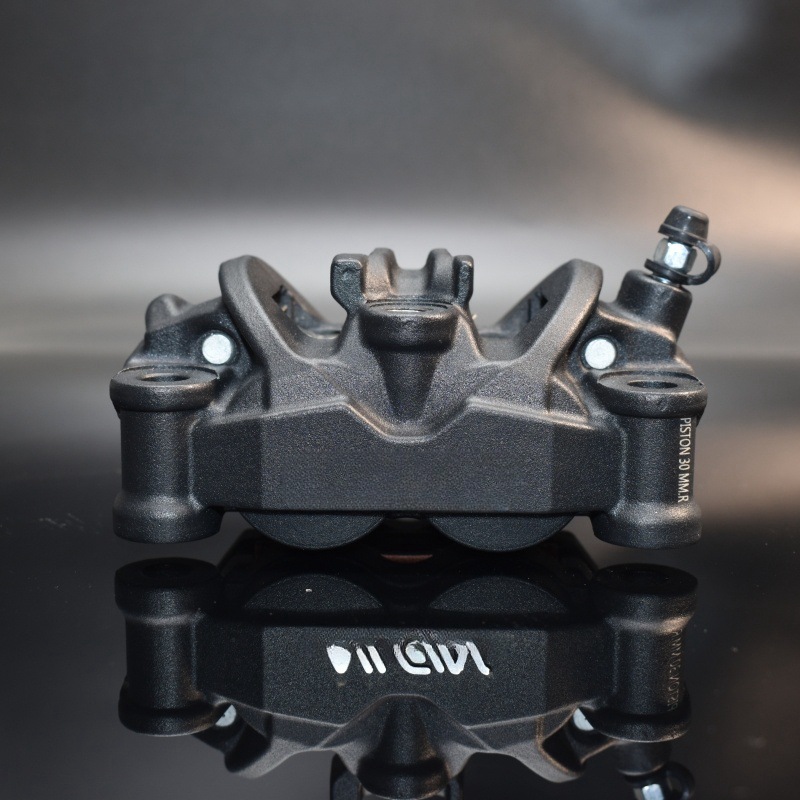 Forged Front Brake Caliper 4 Piston - คาลิปเปอร์เบรกมอเตอร์ไซค์ Nissin แบบฟอร์จ 4 ลูกสูบ ขนาด