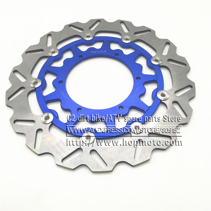 Floating Brake Disc 320Mm Supermoto - 320MM OVERSIZE ด้านหน้าดิสก์เบรคโรเตอร์ YZF WRF YZ250