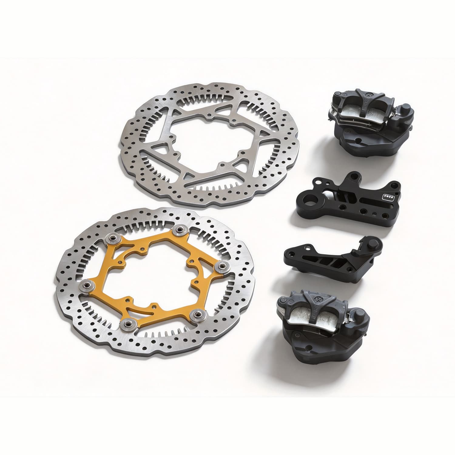 Front Rear Brake Caliper Bracket Kit - ชุดอัพเกรดเบรก Ultra Bee Complete พร้อมจานเบรกหน้าแบบลอยขนาด 280