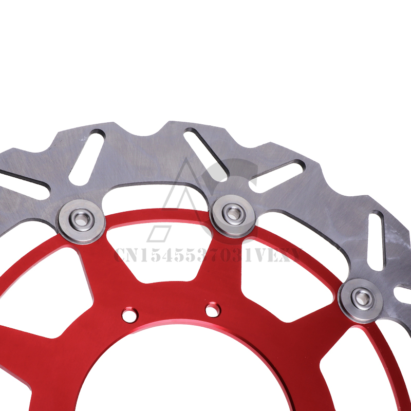 รถจักรยานยนต์ 320 มม.ลอยเบรคโร - Floating Brake Disc 320Mm Supermoto บทวิจารณ์และราคา