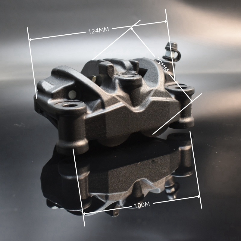 คาลิปเปอร์เบรกมอเตอร์ไซค์ Niss - Forged Front Brake Caliper 4 Piston บทวิจารณ์และราคา