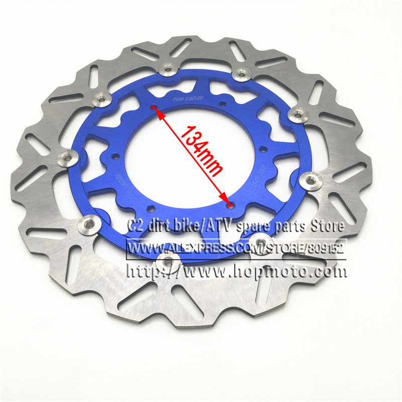 320MM OVERSIZE ด้านหน้าดิสก์เบ - Floating Brake Disc 320Mm Supermoto บทวิจารณ์และราคา