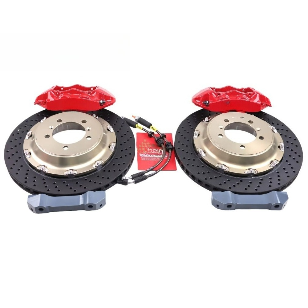 ชุดเบรกคาลิปเปอร์อะลูมิเนียมอั - Forged Front Brake Caliper 4 Piston บทวิจารณ์และราคา